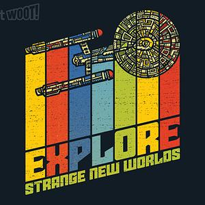 Graphic for Explore Strange Worlds