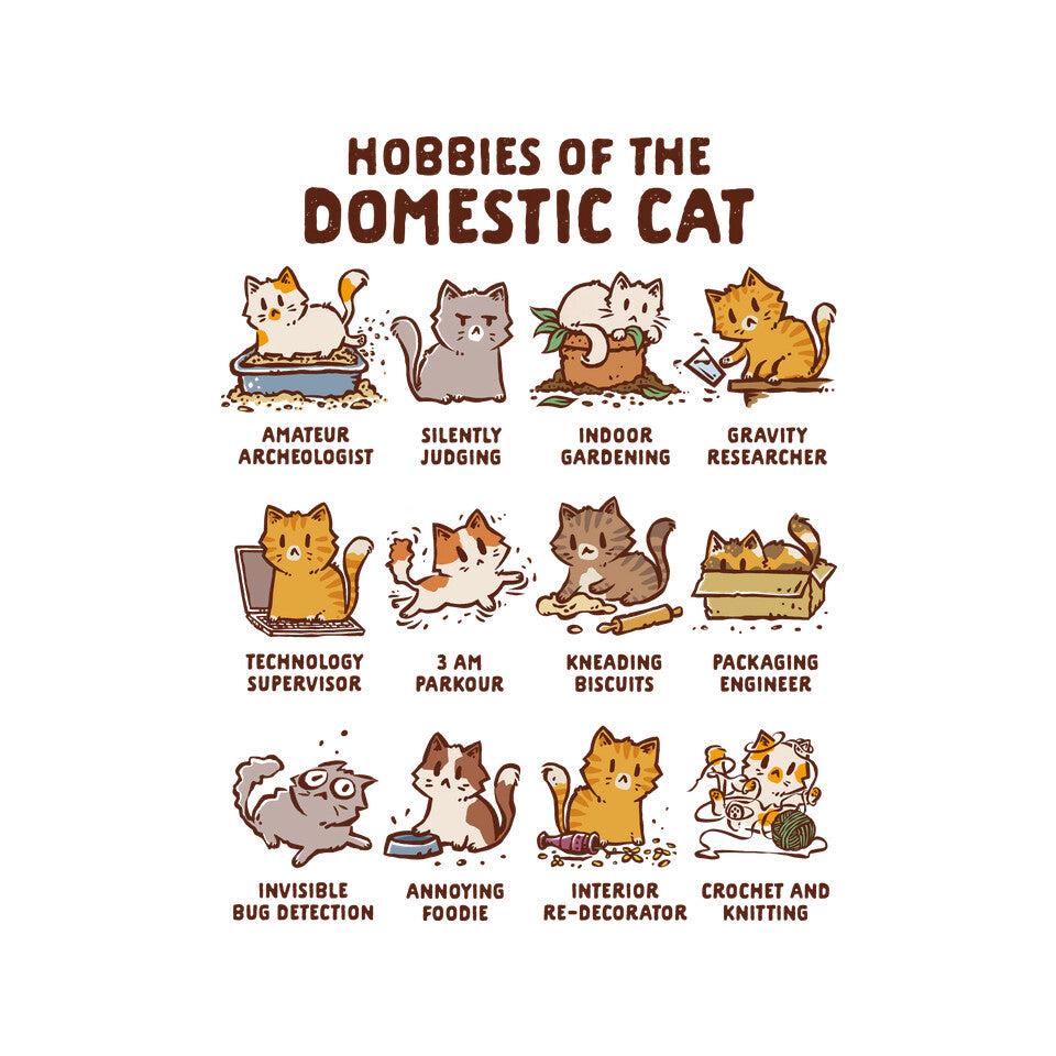 TeeFury: Cat Hobbies