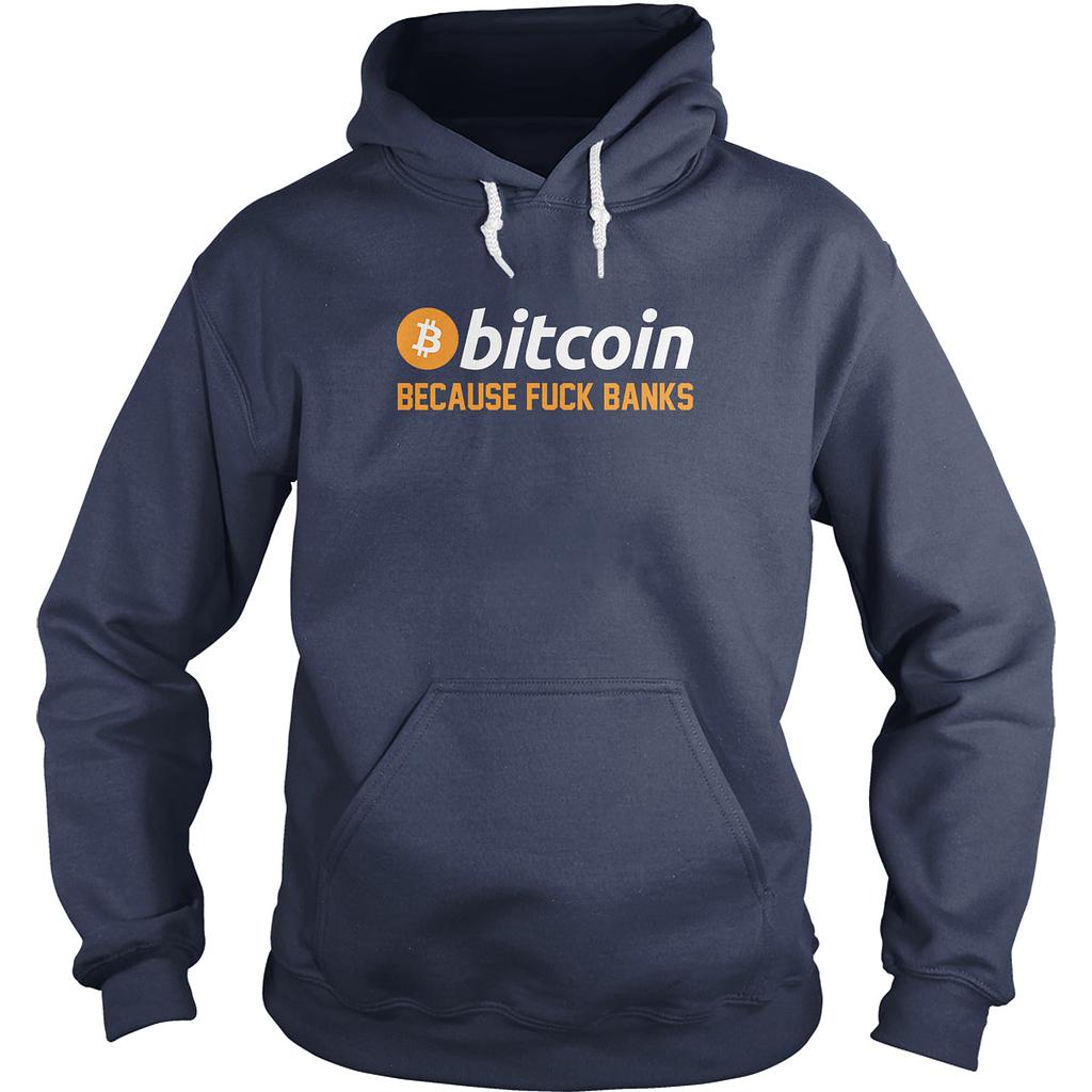 BustedTees: Bitcoin F Banks Hoodie