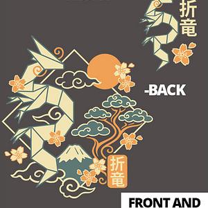 Graphic for Origami dragon