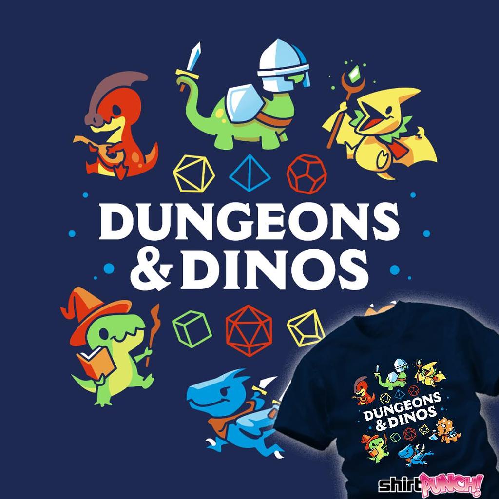 ShirtPunch: Dungeons & Dinos