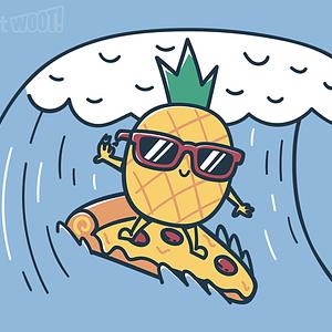 Graphic for Pineapple Pizza Surf
