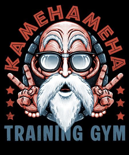 Qwertee: Kame Training Gym