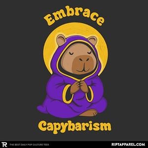 Graphic for Embrace Capybarism