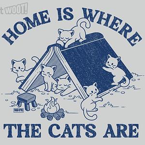 Graphic for Home Is Where The Cats Are