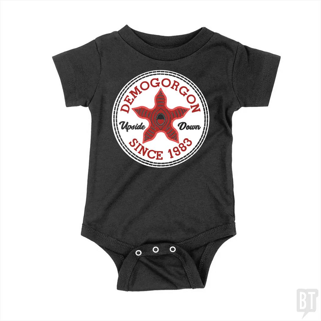 BustedTees: Demogorgon Baby One-Piece