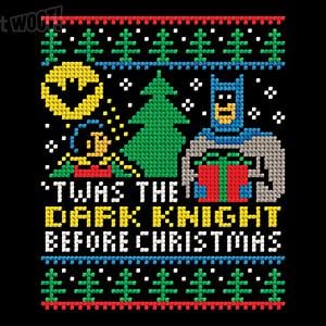 Graphic for Dark Knight Before Christmas Sweater