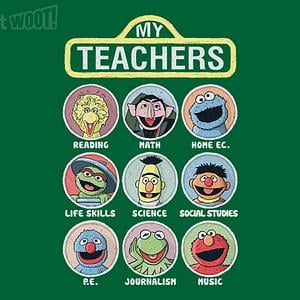 Graphic for My Teachers Were Puppets