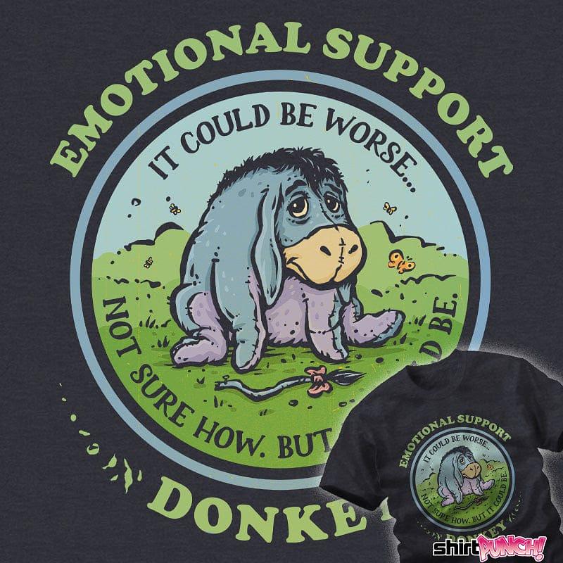 ShirtPunch: Emotional Support Donkey