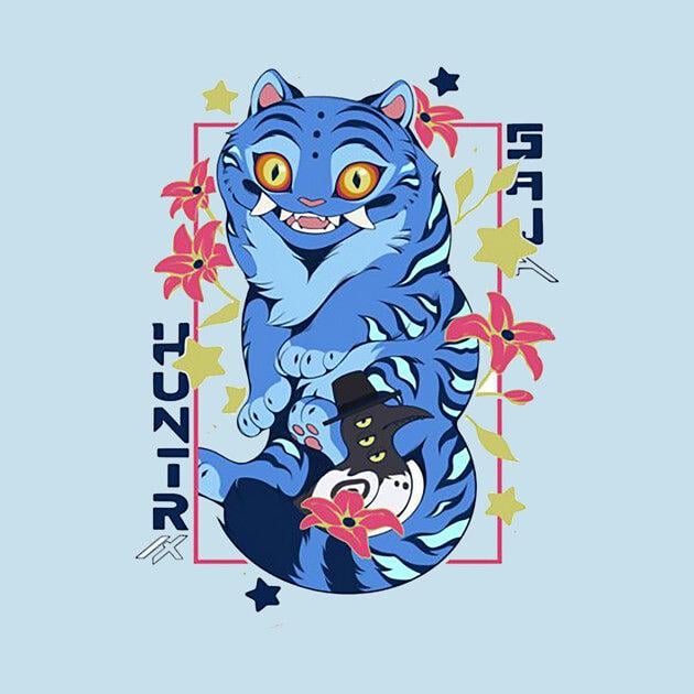 TeePublic: Derpy Tiger K-pop Demon Hunters