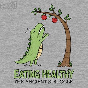 Graphic for Eating Healthy - The Ancient Struggle