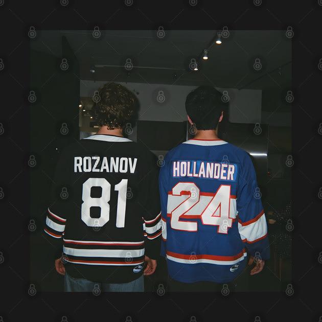 TeePublic: Hollander & Rosanov, Heated-Rivalry Hollander Rozanov Hockey