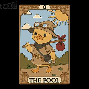 Graphic for Duck Tarot - The Fool