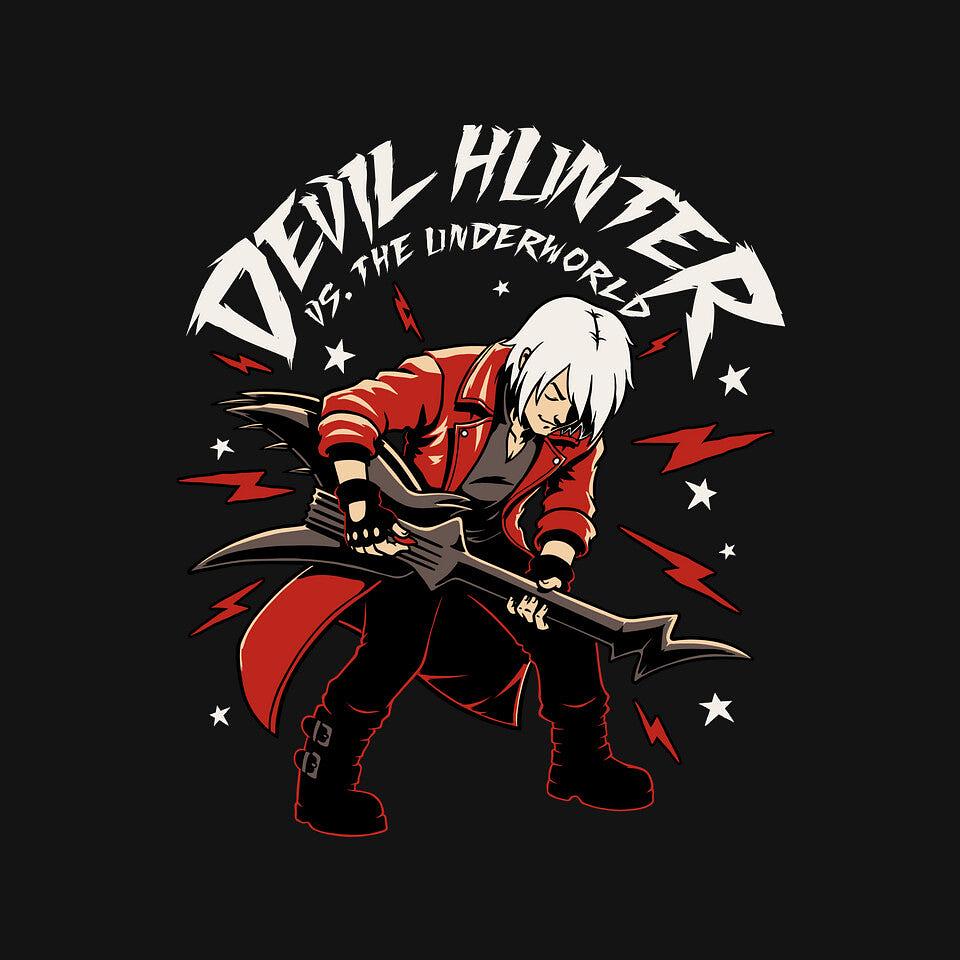 TeeFury: Devil Hunter Music Guitar
