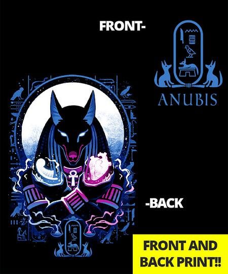 Qwertee: Anubis Lord of the Underworld