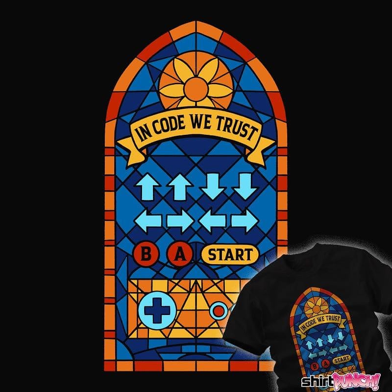 ShirtPunch: In Code We Trust