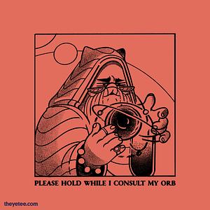 Graphic for Please hold