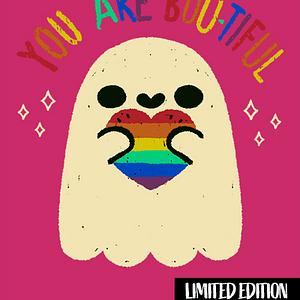 Graphic for You are Beautiful Rainbow Heart