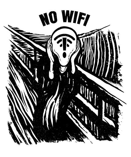 Qwertee: No Wifi
