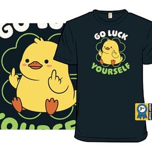 Graphic for Go Luck Yourself Duck