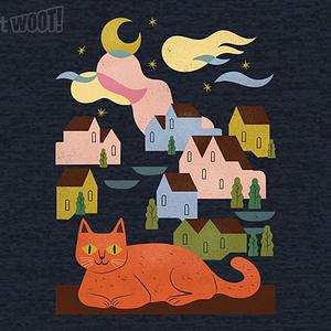 Graphic for Cat on the Roof