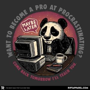 Graphic for Become a Pro at Procrastinating