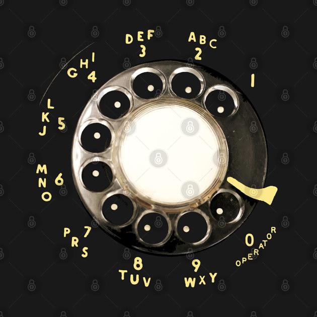 TeePublic: rotary dial telephone