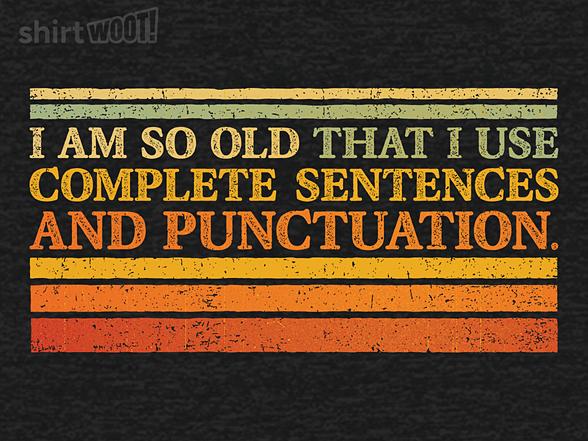 Woot!: Complete Sentences and Punctuation