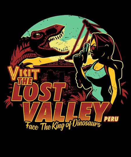 Qwertee: Visit Lost Valley