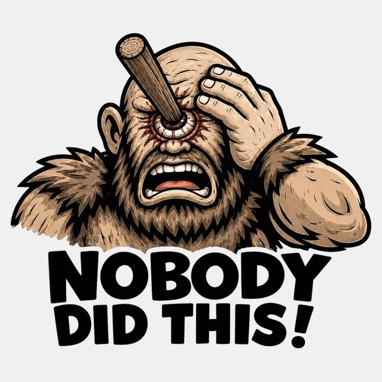 6 Dollar Shirts: Nobody Did This! Polyphemus Cyclops Odyssey Graphic