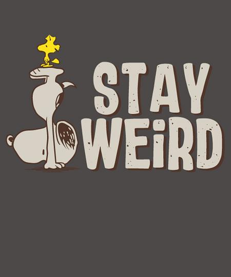 Qwertee: stay weird