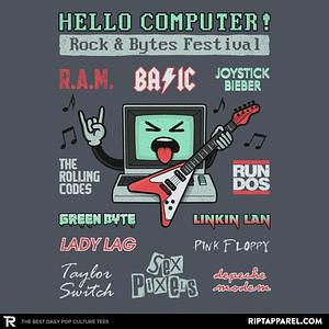 Graphic for Hello Computer - Rock & Bytes Festival