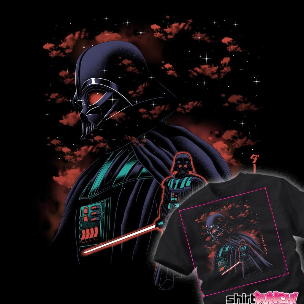 ShirtPunch: Dark Lord Nightsky Lineart