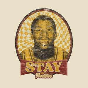 Graphic for Vintage Stay Positive