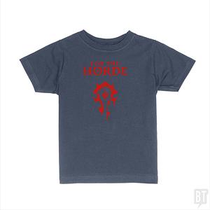 Graphic for For the Horde Kids Shirt