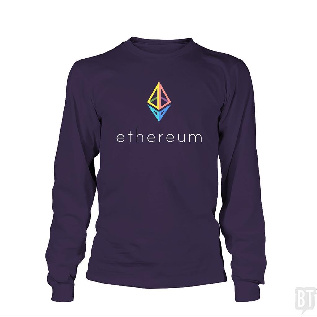 BustedTees: Ethereum Logo Long Sleeve