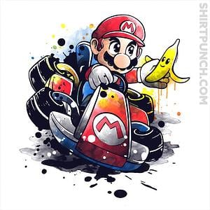 Graphic for Go Kart Watercolor