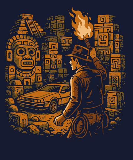 Qwertee: raiders from the future