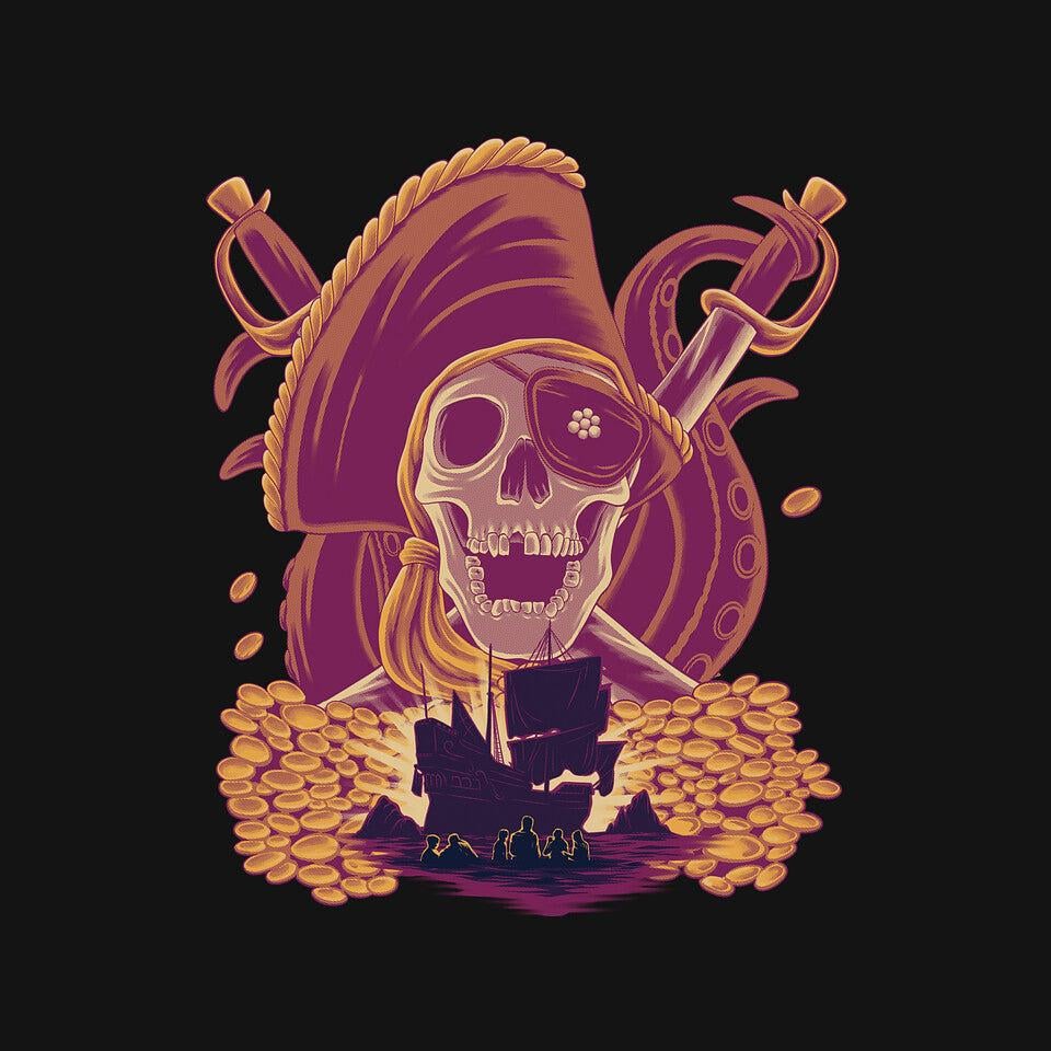TeeFury: Pirate’s Treasure