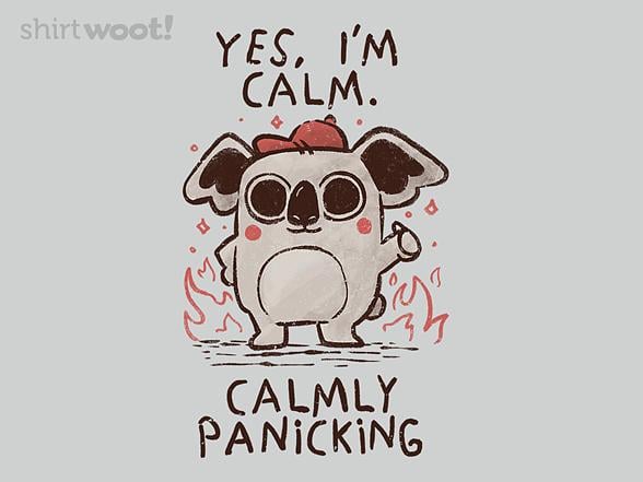 Woot!: Calmly Panicking