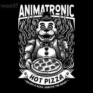 Graphic for Eat Pizza & Survive