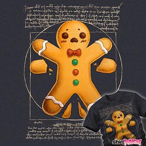 Graphic for Vitruvian Gingerbread Man