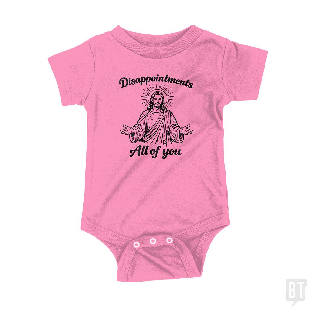 BustedTees: Disappointments Baby One-Piece