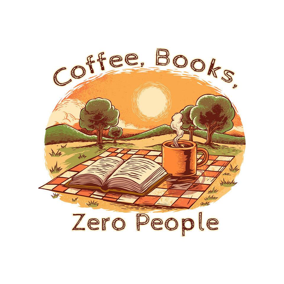 TeeFury: Coffee Books And Zero People