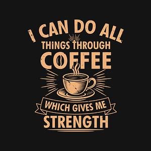 Graphic for All Things Through Coffee
