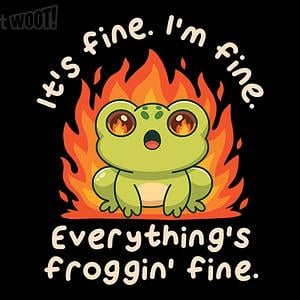 Graphic for Everything Is Froggin' Fine