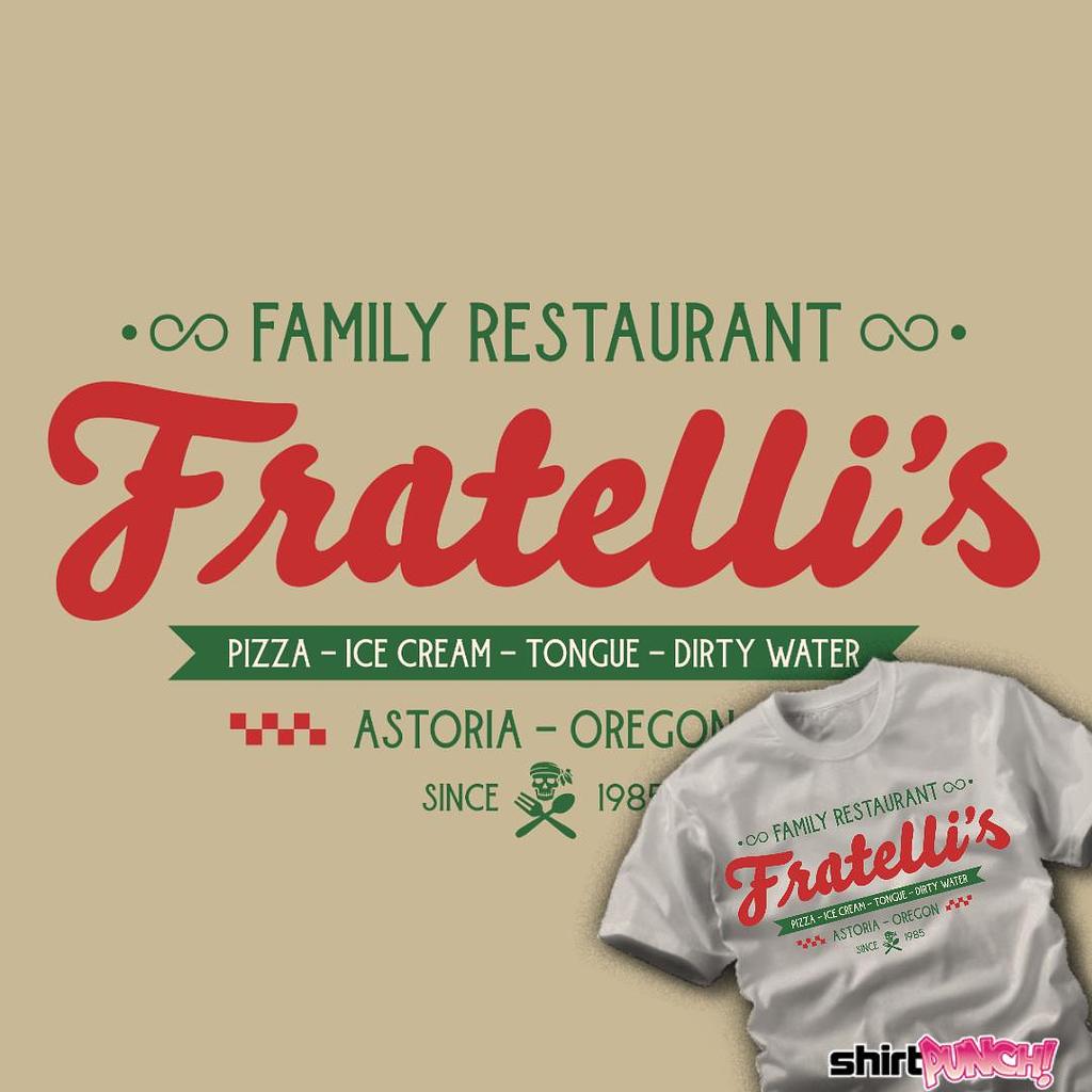 ShirtPunch: Fratelli's Family Restaurant