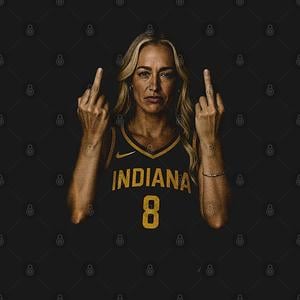 Graphic for Sophie Cunningham Flipping the Bird