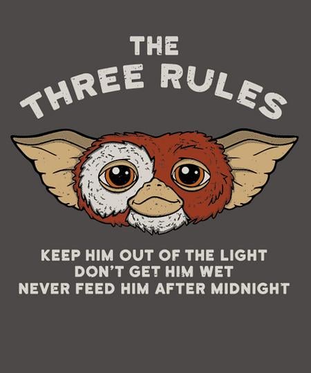 Qwertee: The three rules