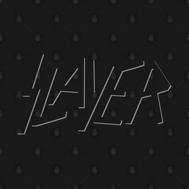TeePublic: Slayer Shadow Logo